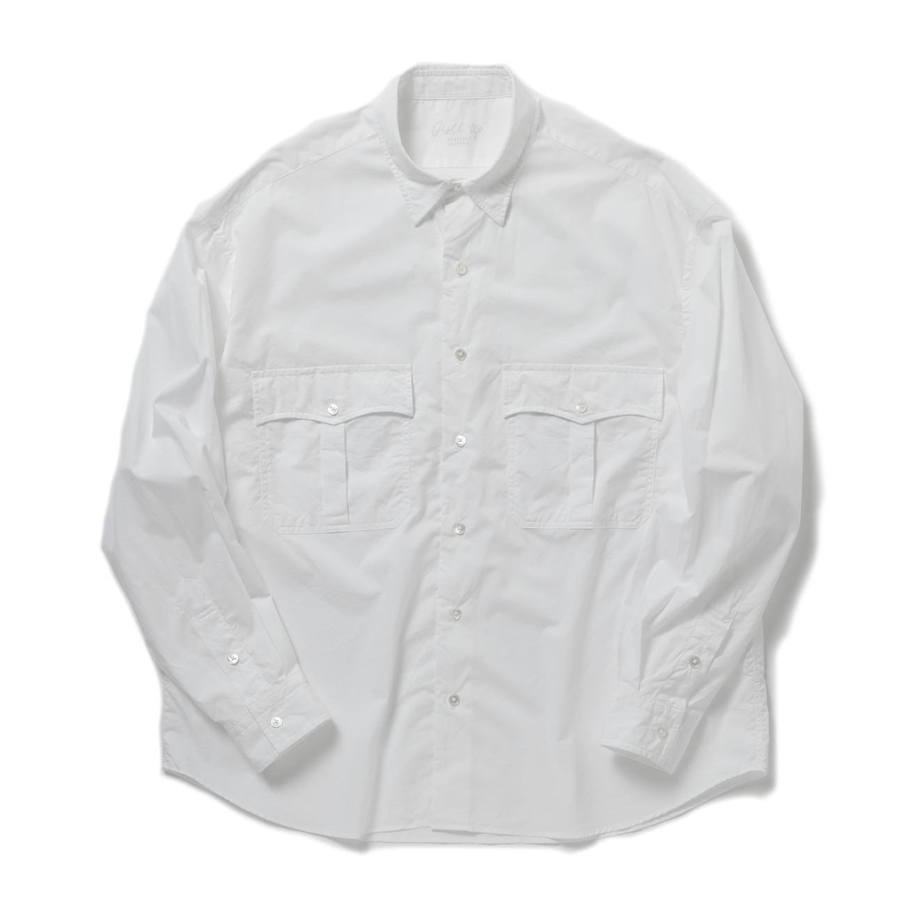 Porter Classic / ポータークラシック | ROLL UP COTTON SHIRT