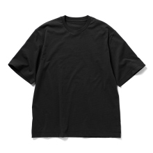 KANEMASA PHIL. / カネマサフィル | 36G High Twist SS Tee - Black