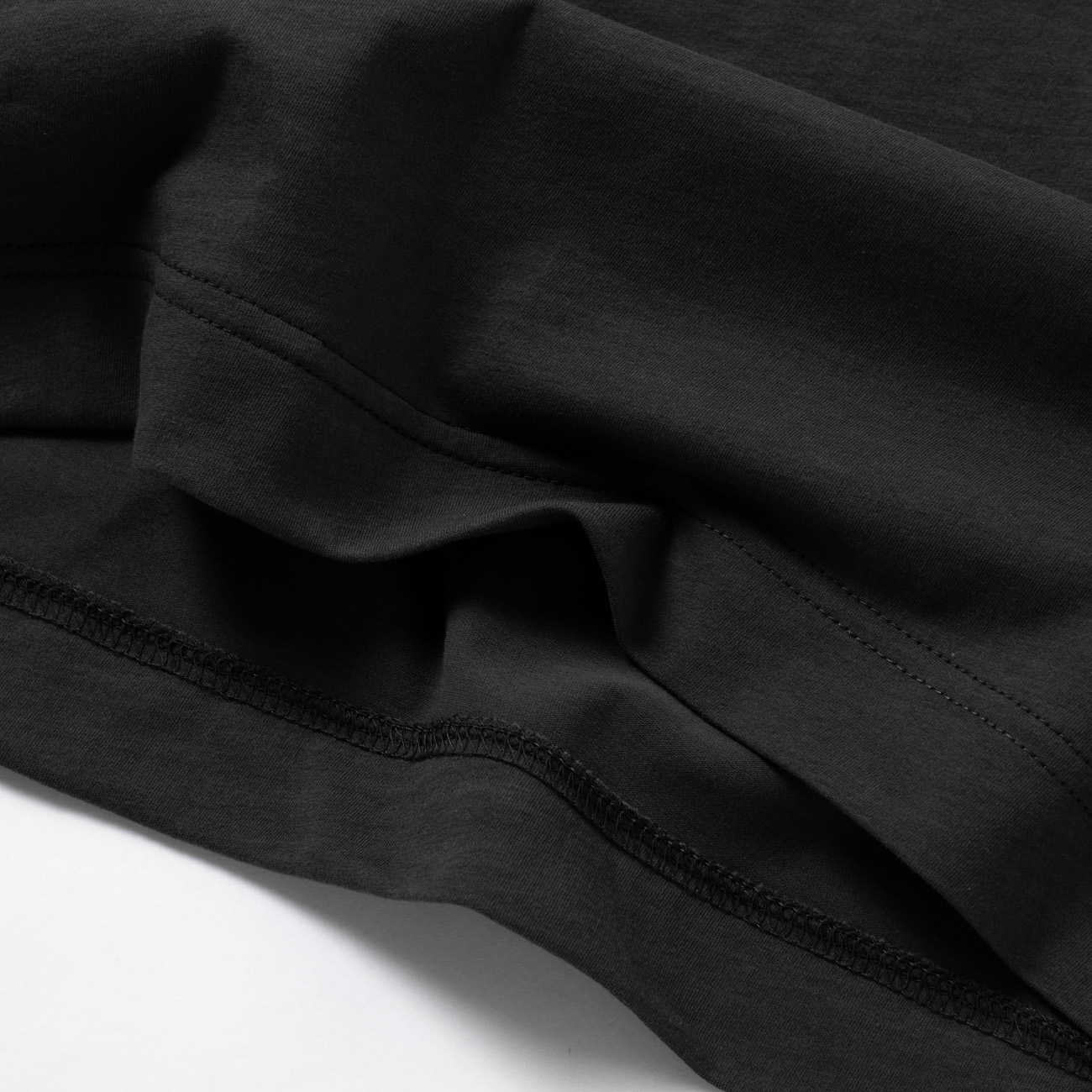 KANEMASA PHIL. / カネマサフィル | 36G High Twist SS Tee - Black