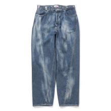 NICENESS / ナイスネス | D.SHARKY / D.シャーキー ( ディストレストデニム ツイストジーンズ ) - Indigo