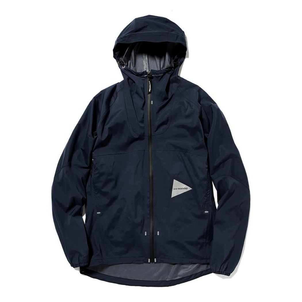 and wander / アンドワンダー | light rain jacket 2 - Navy and wander / アンドワンダー | light rain jacket 2 - Navy