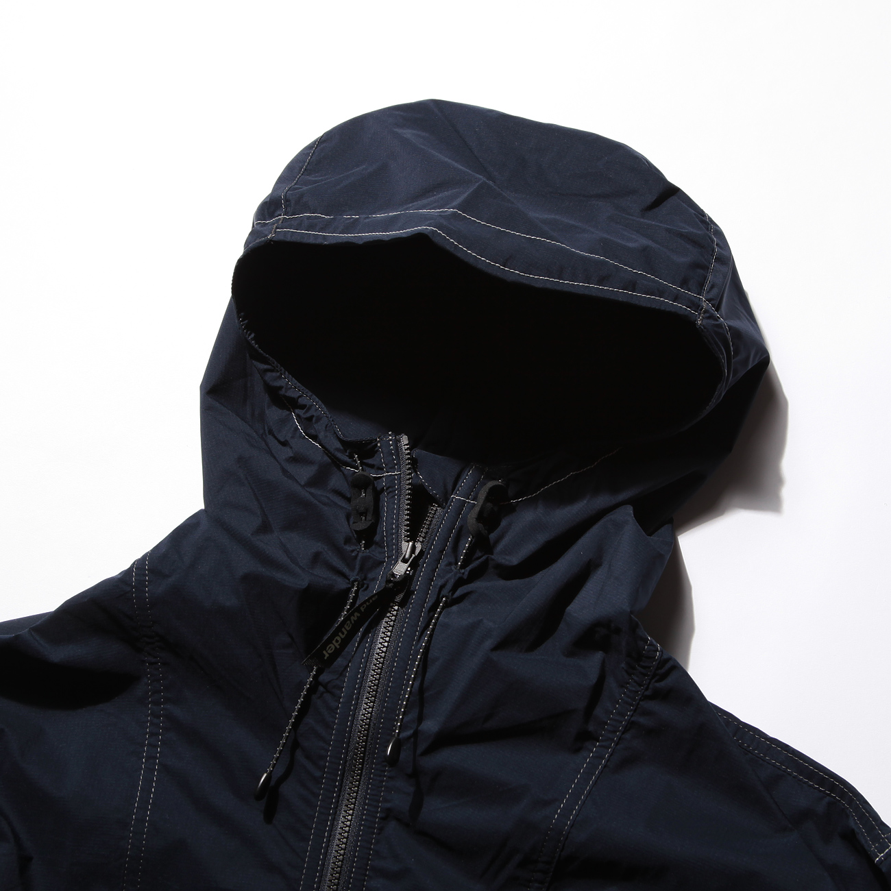 and wander / アンドワンダー | light rain jacket 2 - Navy | 通販 