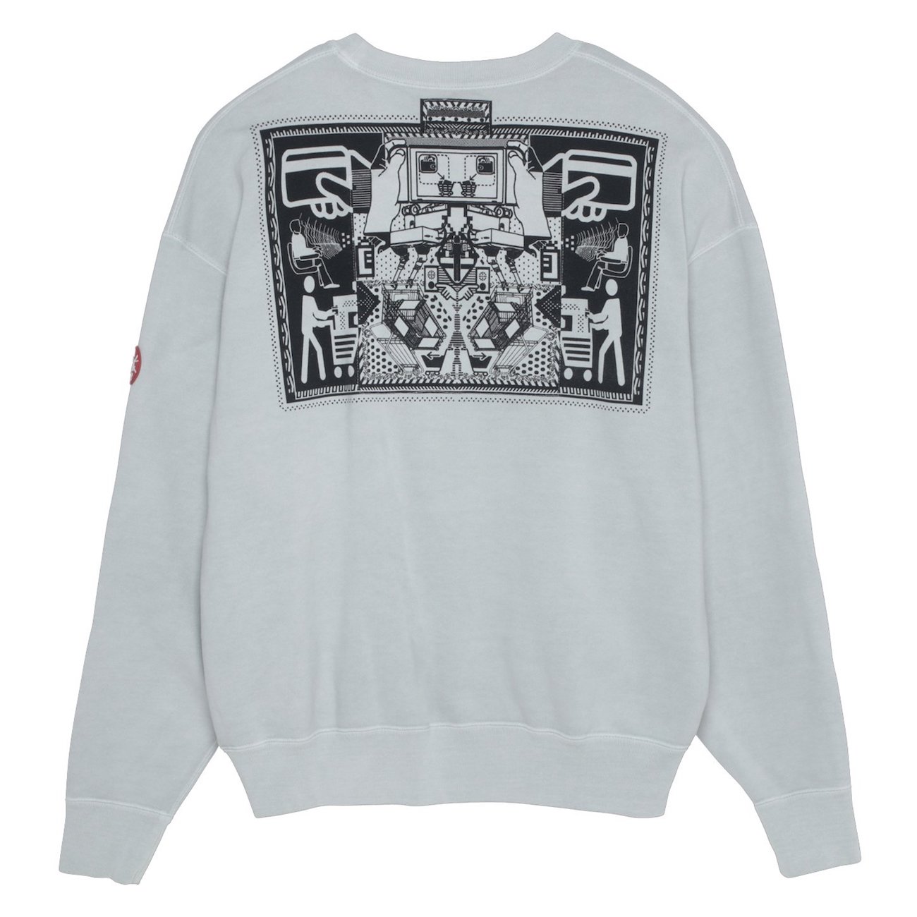 C.E Cav Empt As Cdisc2_1 Crew Neck - Black – Goodhood C.E 