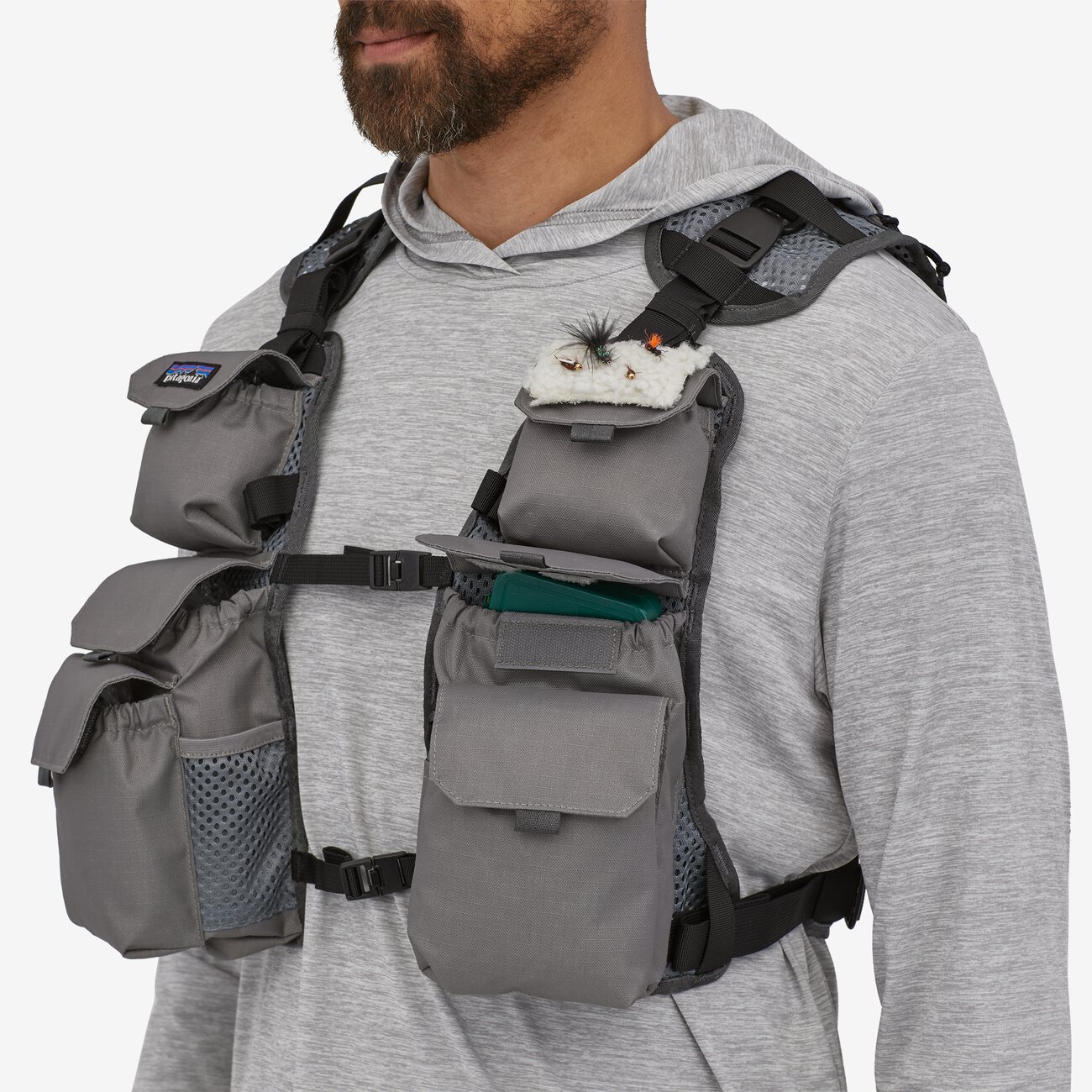 patagonia / パタゴニア | Stealth Convertible Vest - Noble Grey
