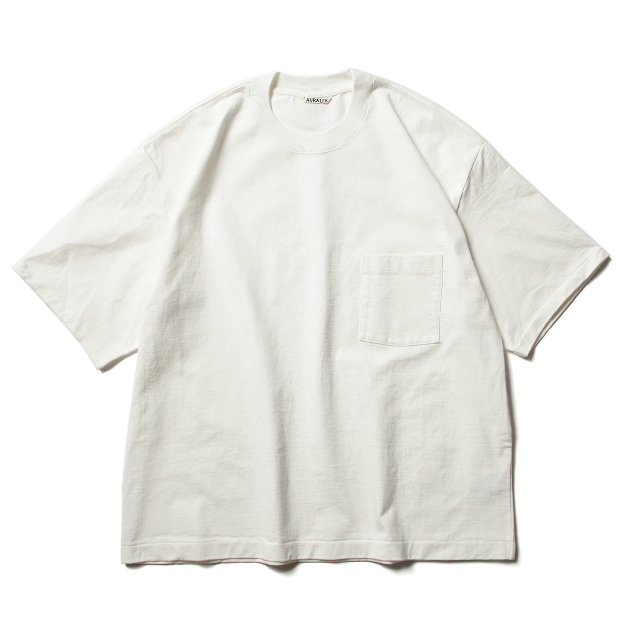 AURALEE / オーラリー | STAND-UP TEE (メンズ) - White | 通販 - 正規