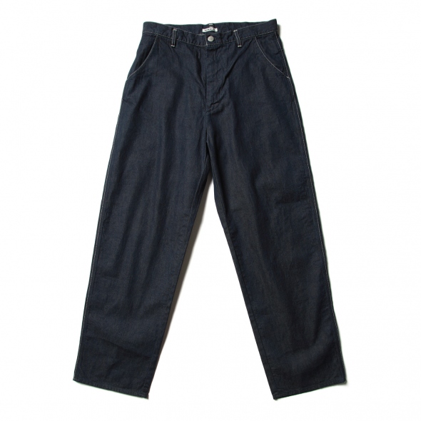 AURALEE / オーラリー | HARD TWIST LIGHT DENIM PANTS (メンズ