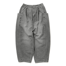 Dulcamara / ドゥルカマラ | デニム3サイドPT - Black