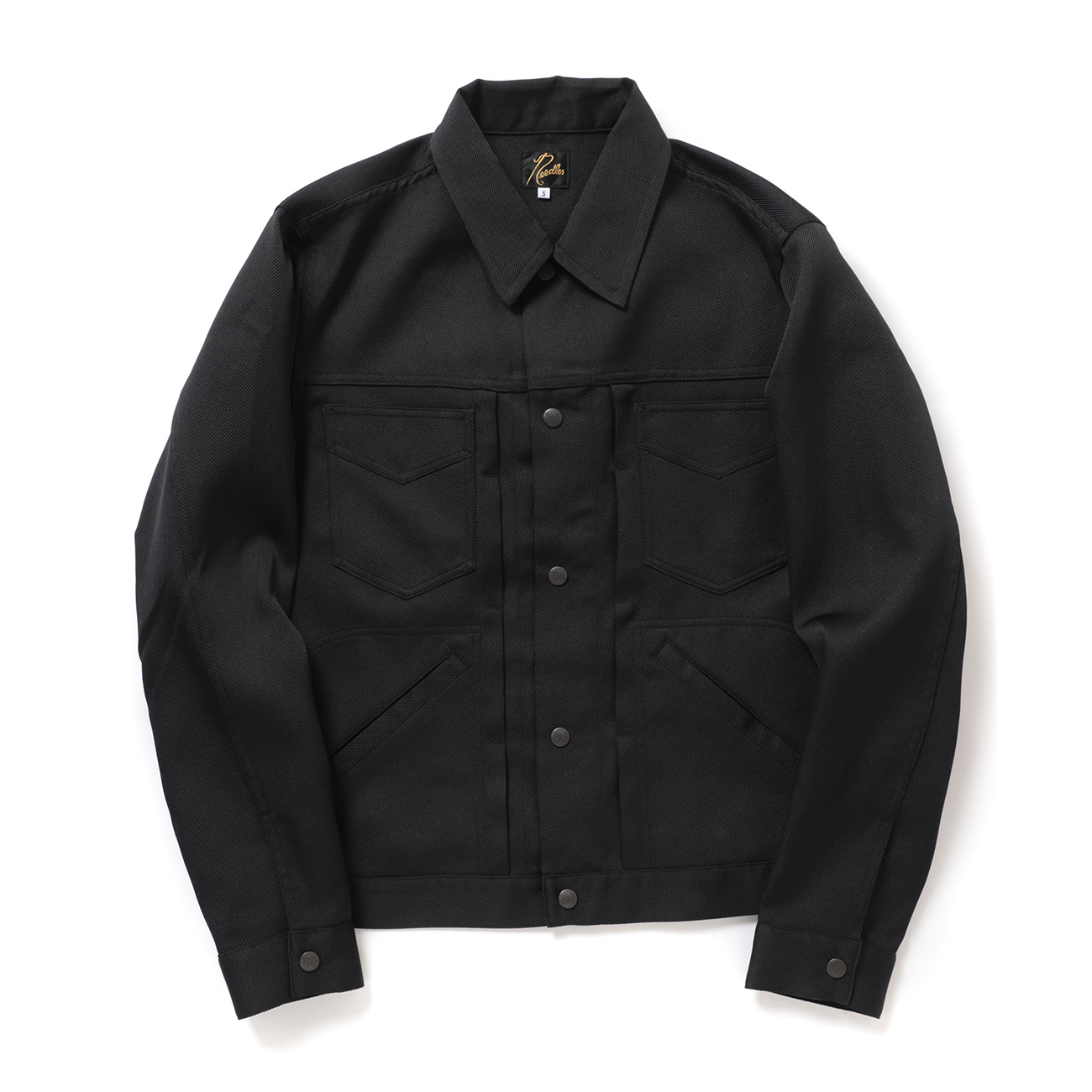 Needles / ニードルズ | Penny Jean Jacket - Poly Twill - Black Needles / ニードルズ | Penny Jean Jacket - Poly Twill - Black