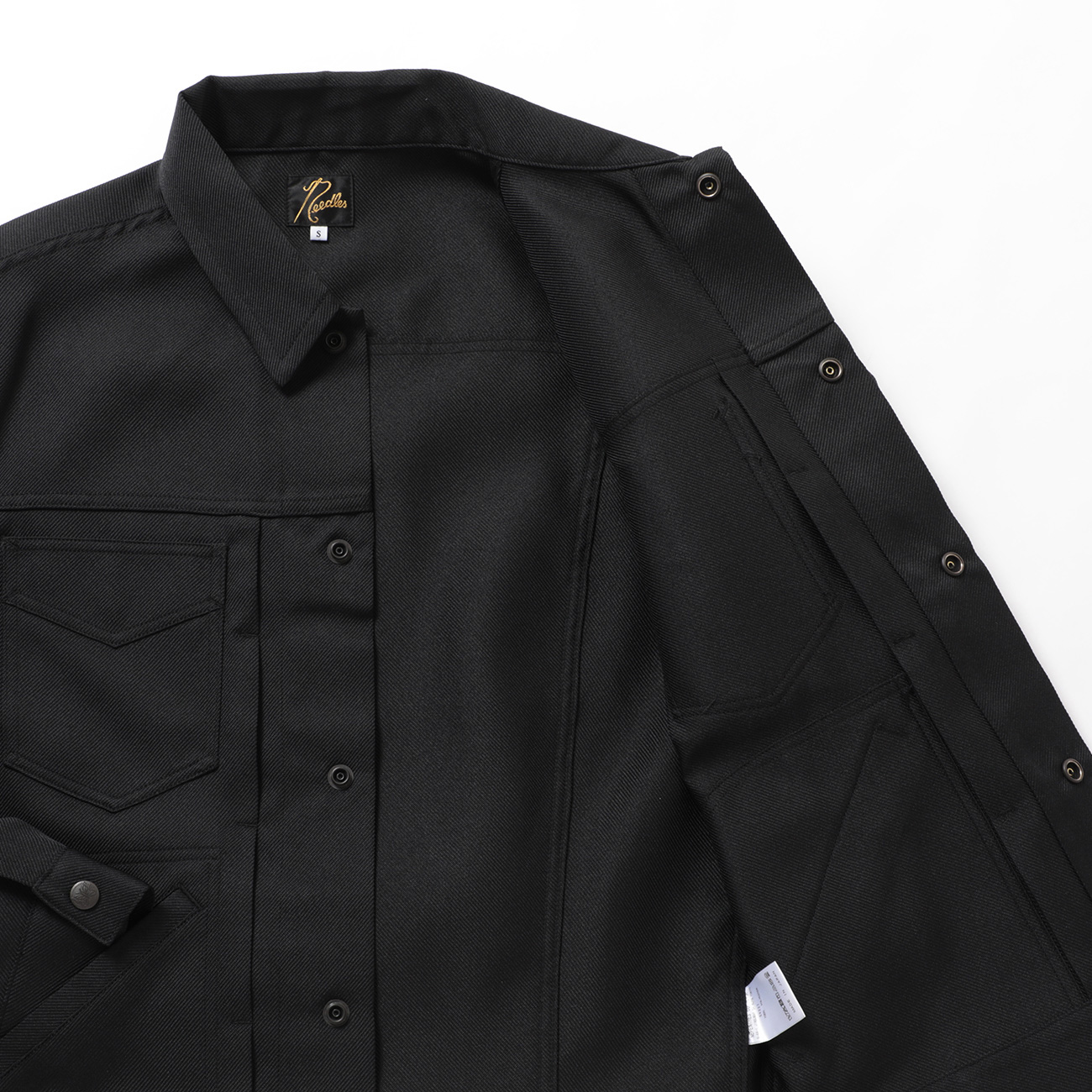Needles / ニードルズ | Penny Jean Jacket - Poly Twill - Black