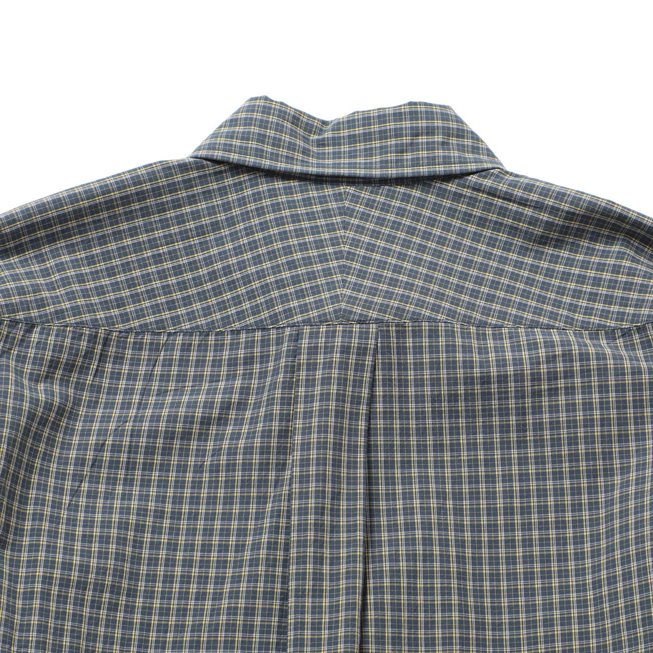 URU / ウル | REGULAR COLLAR L/S SHIRTS B - Navy Plaid | 通販