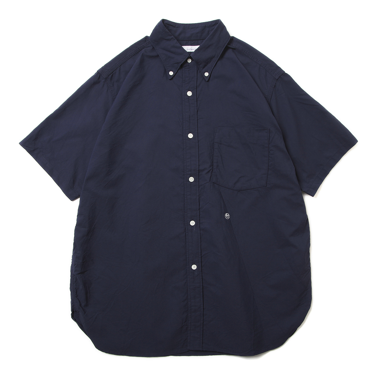 nanamica / ナナミカ | Button Down Wind H/S Shirt - Navy | 通販