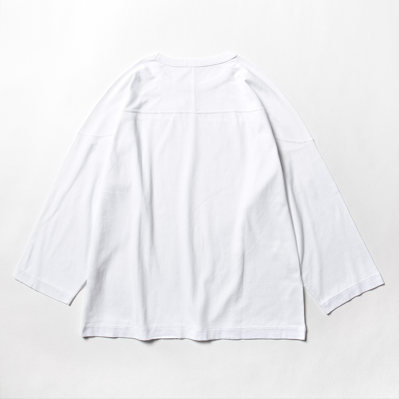 COMOLI フットボールT シャツ FOOTBALL コモリ 3 BLACK