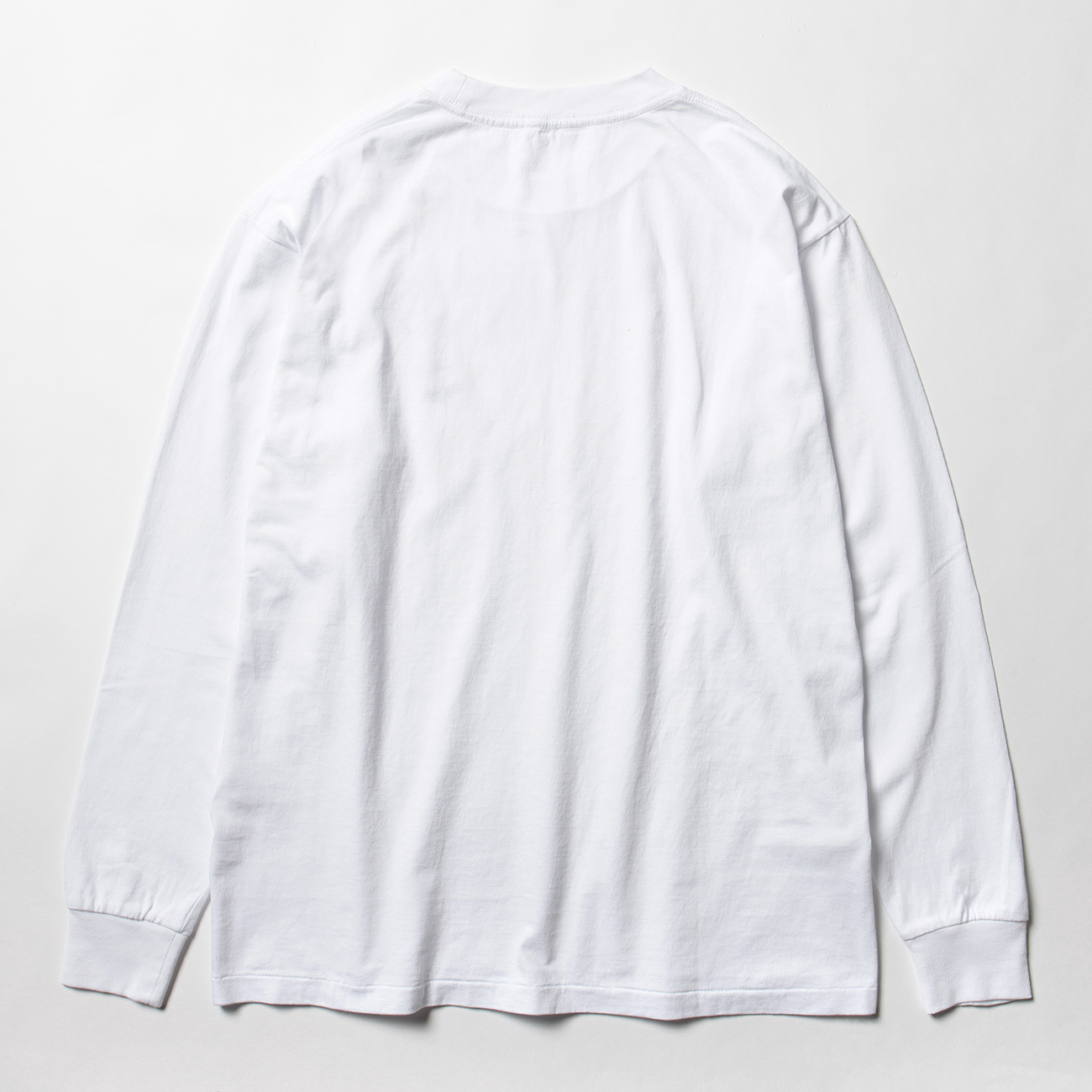 COMOLI / コモリ | 空紡天竺 長袖クルー - White | 通販 - 正規取扱店