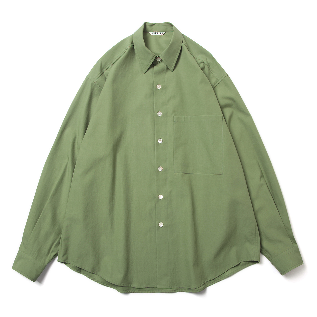 AURALEE / オーラリー | WASHED FINX TWILL BIG SHIRT (メンズ