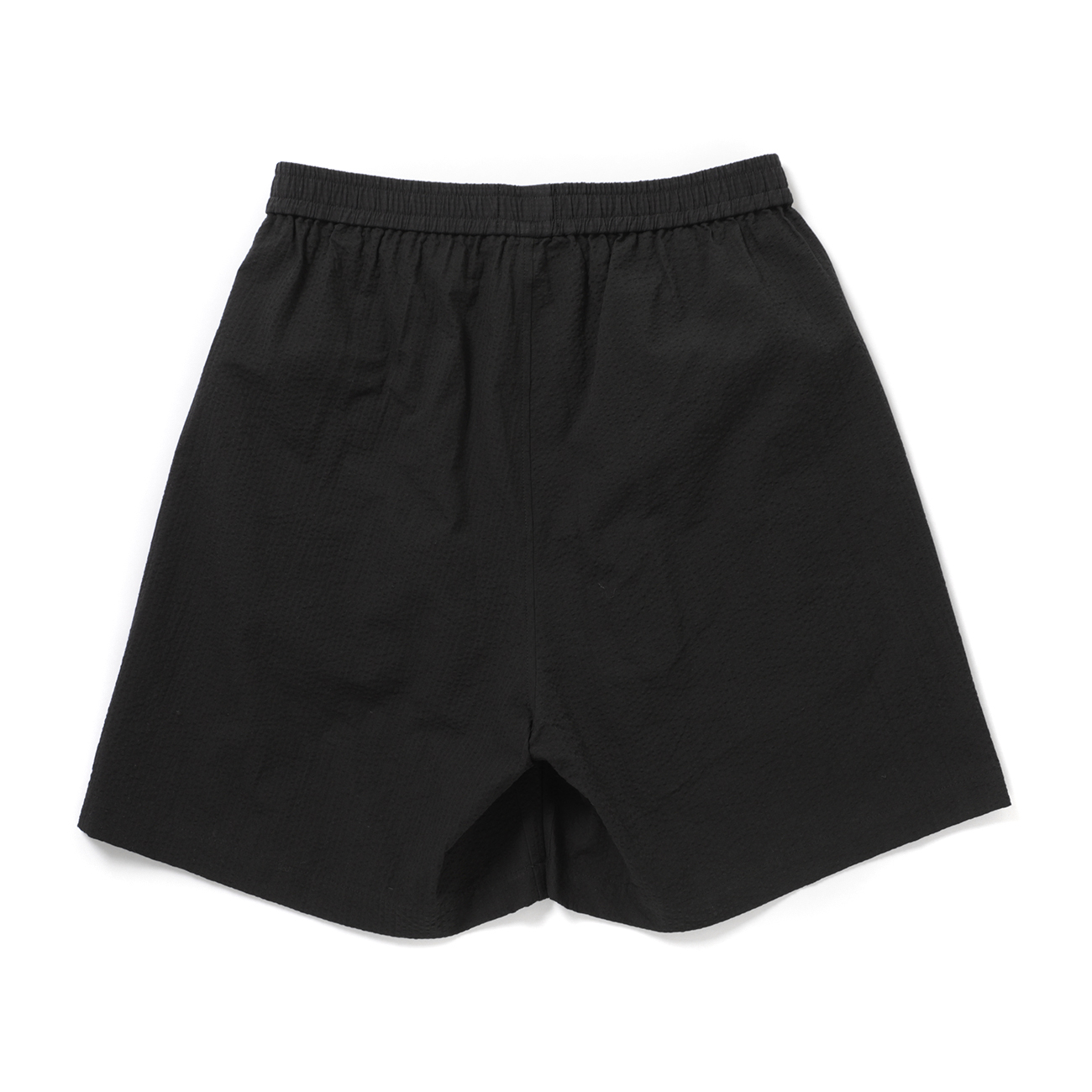 NEAT / ニート | Seersucker Big Trunks Shorts - Black×Black | 通販