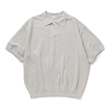 crepuscule / クレプスキュール | Co/Ra Moss Stitch Skipper - Oatmeal