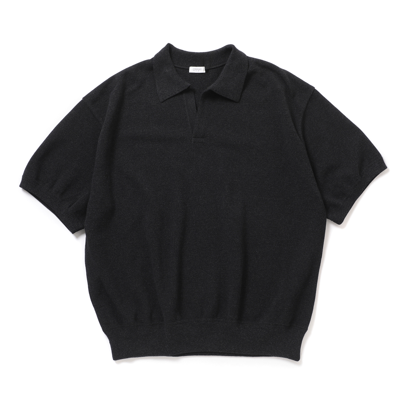 crepuscule / クレプスキュール | Co/Ra Moss Stitch Skipper - Black