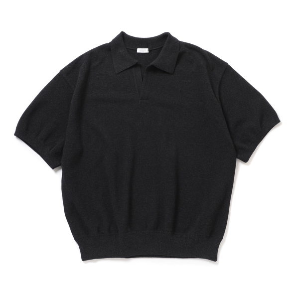 crepuscule / クレプスキュール | Co/Ra Moss Stitch Skipper - Black