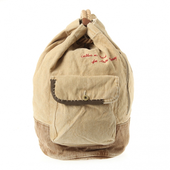 Porter Classic / ポータークラシック | P.C H/W DUFFLE BAG - Khaki