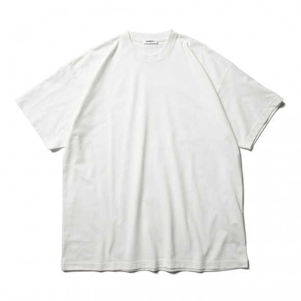 AUBETT / オーベット | GIZA空紡天竺 スタンダードTシャツ - White 