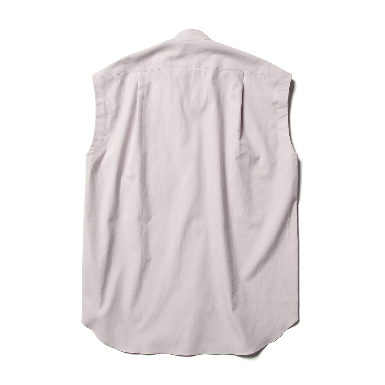AURALEE - AURALEE / オーラリー | 2019SS | WASHED FINX TWILL SLEEVELESS SHIRTS ノースリーブシャツ | 1 | ホワイト | レディース AURALEE / オーラリー | WASHED FINX TWILL SLEEVELESS SHIRTS