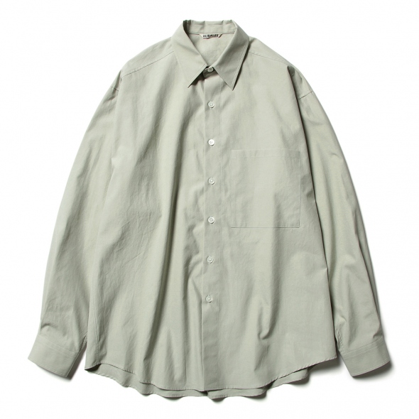 AURALEE / オーラリー | WASHED FINX TWILL BIG SHIRTS (メンズ