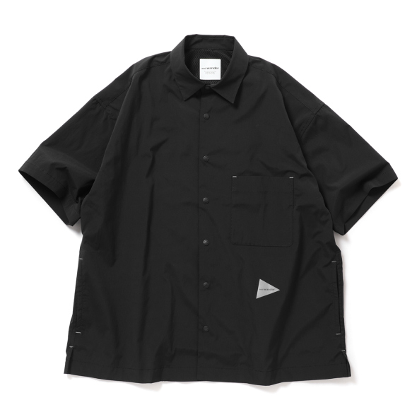 and wander / アンドワンダー | UV cut stretch SS shirt and wander / アンドワンダー | UV cut stretch SS shirt