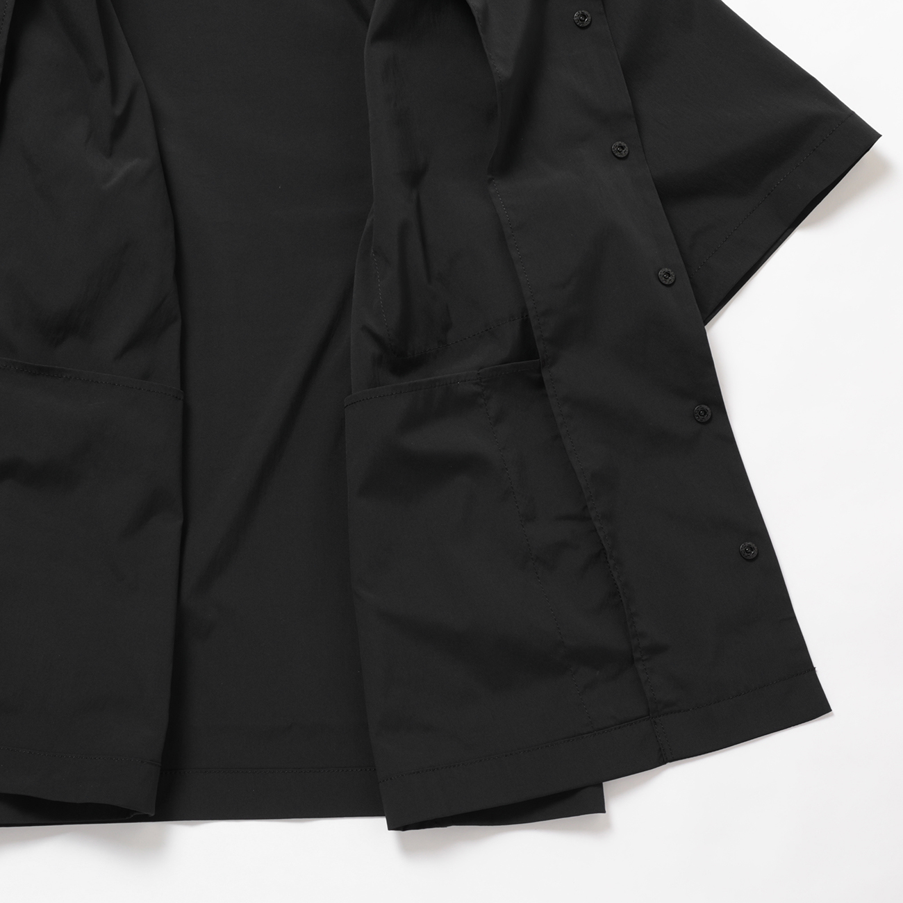 and wander / アンドワンダー | UV cut stretch SS shirt