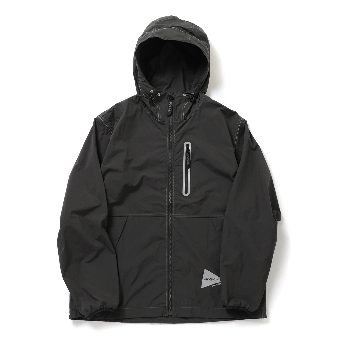 and wander / アンドワンダー | gramicci brushed nylon jacket