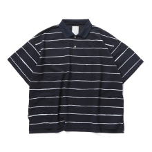 S.F.C Stripes For Creative / エスエフシー | SIDE STRIPE BIG POLO - Navy