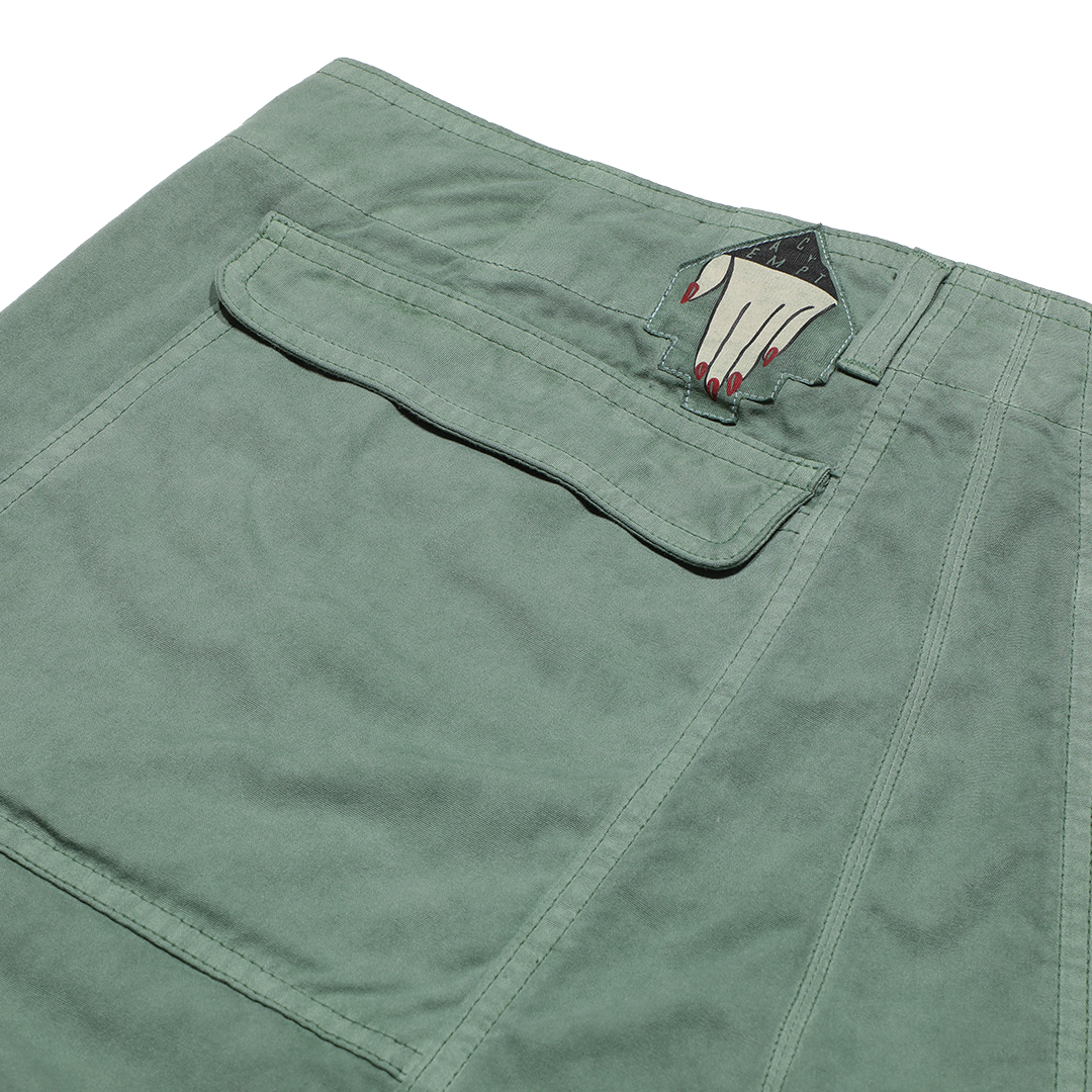 C.E / シーイー | OVERDYE INTERSPERSED CASUAL PANTS - Green | 通販