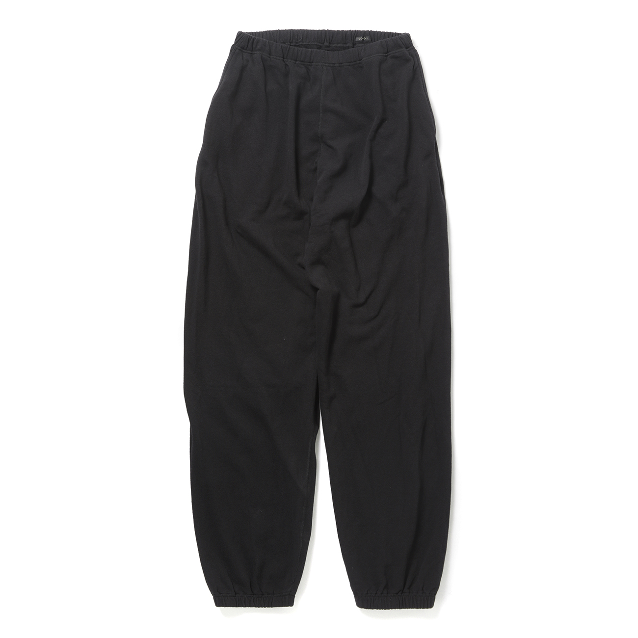 COMOLI / コモリ | LWコットン裏毛 パンツ - Black | 通販 - 正規取扱