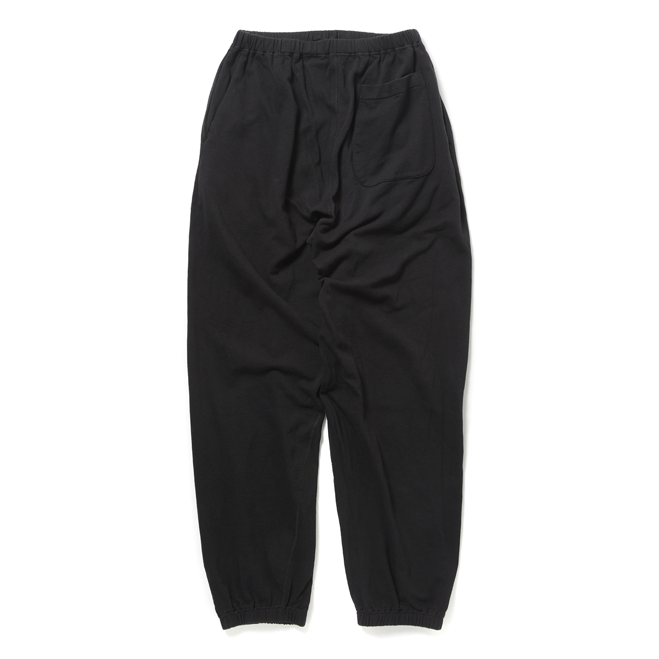 COMOLI / コモリ | LWコットン裏毛 パンツ - Black | 通販 - 正規取扱 