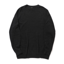 極美品 現行タグ 近年モデル コモリ 18G WOOL KNIT クルーネック COMOLI (コモリ) ウール クルーネックニット