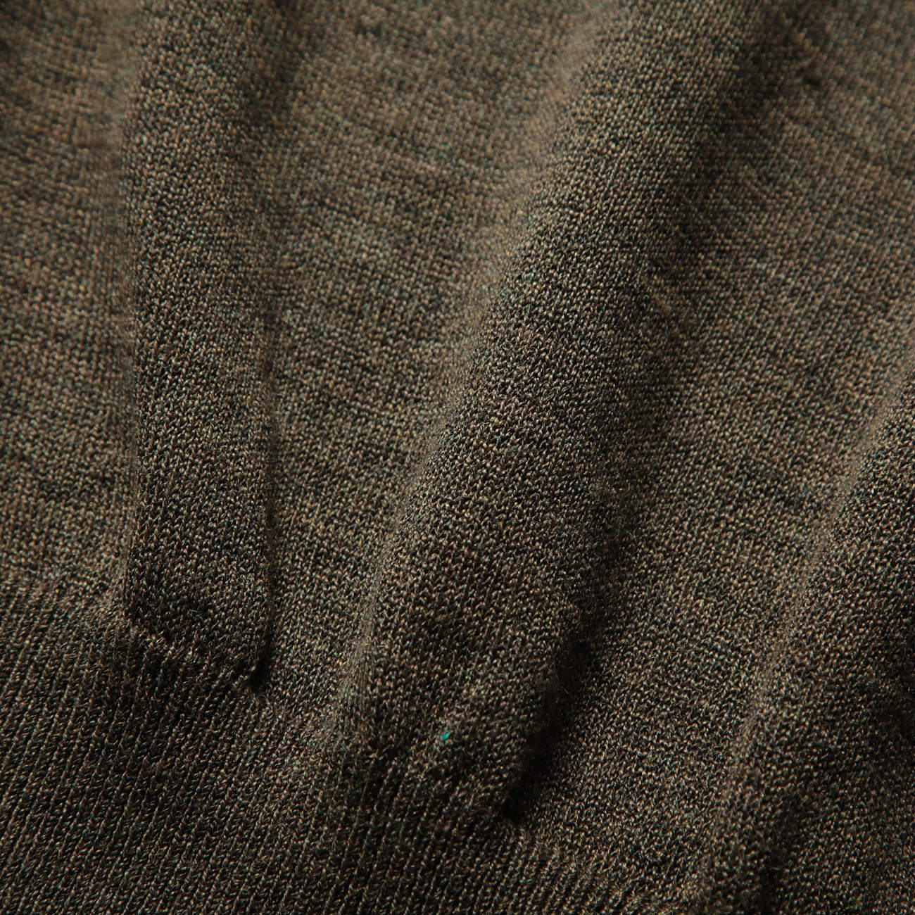 crepuscule / クレプスキュール | Ramie Basque Knit - Khaki