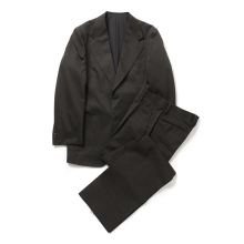 COMOLI / コモリ | コットンツイル スーツ - Black