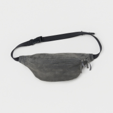 Hender Scheme / エンダースキーマ | pig waist pouch bag - Dark Gray