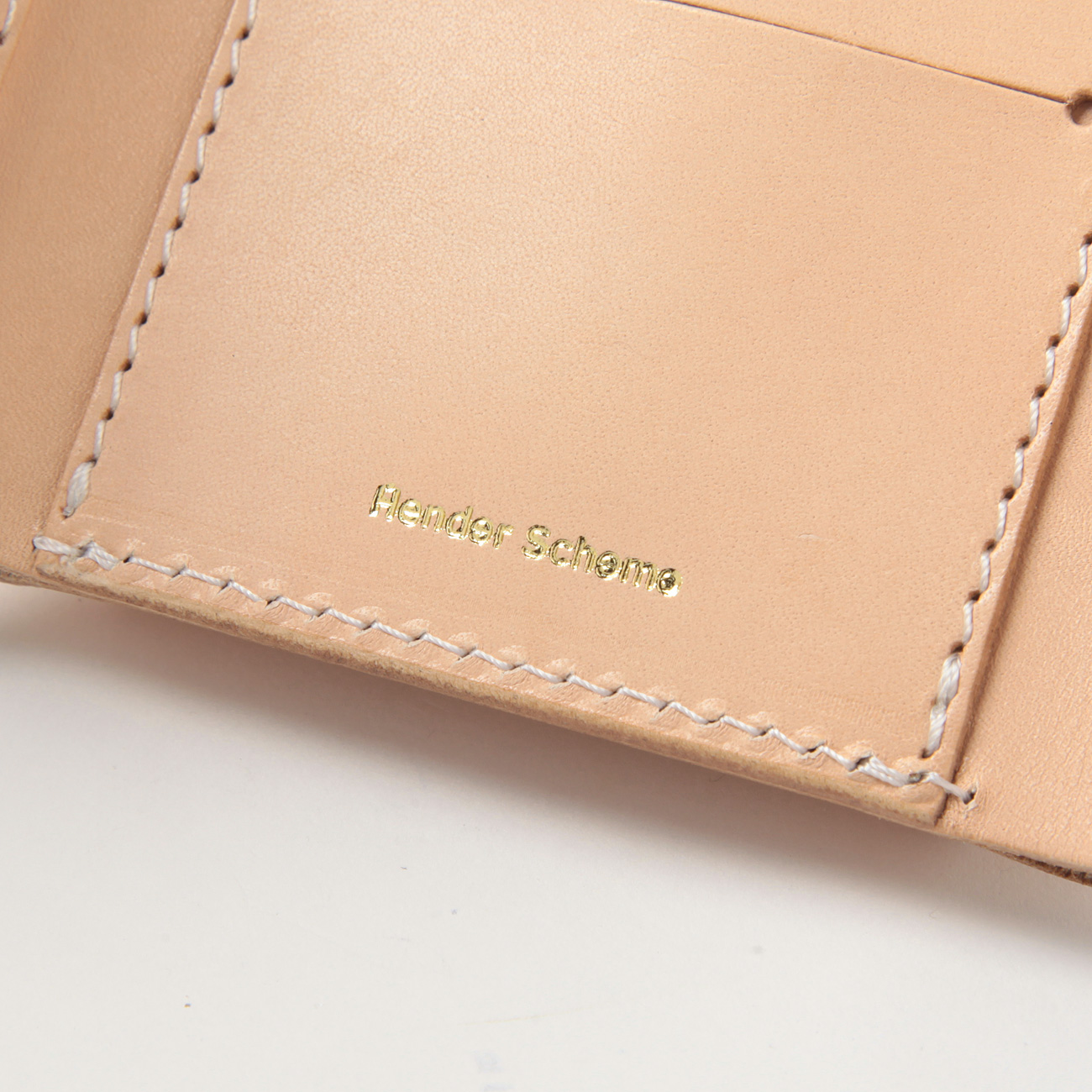 Hender Scheme / エンダースキーマ | trifold wallet - Natural | 通販