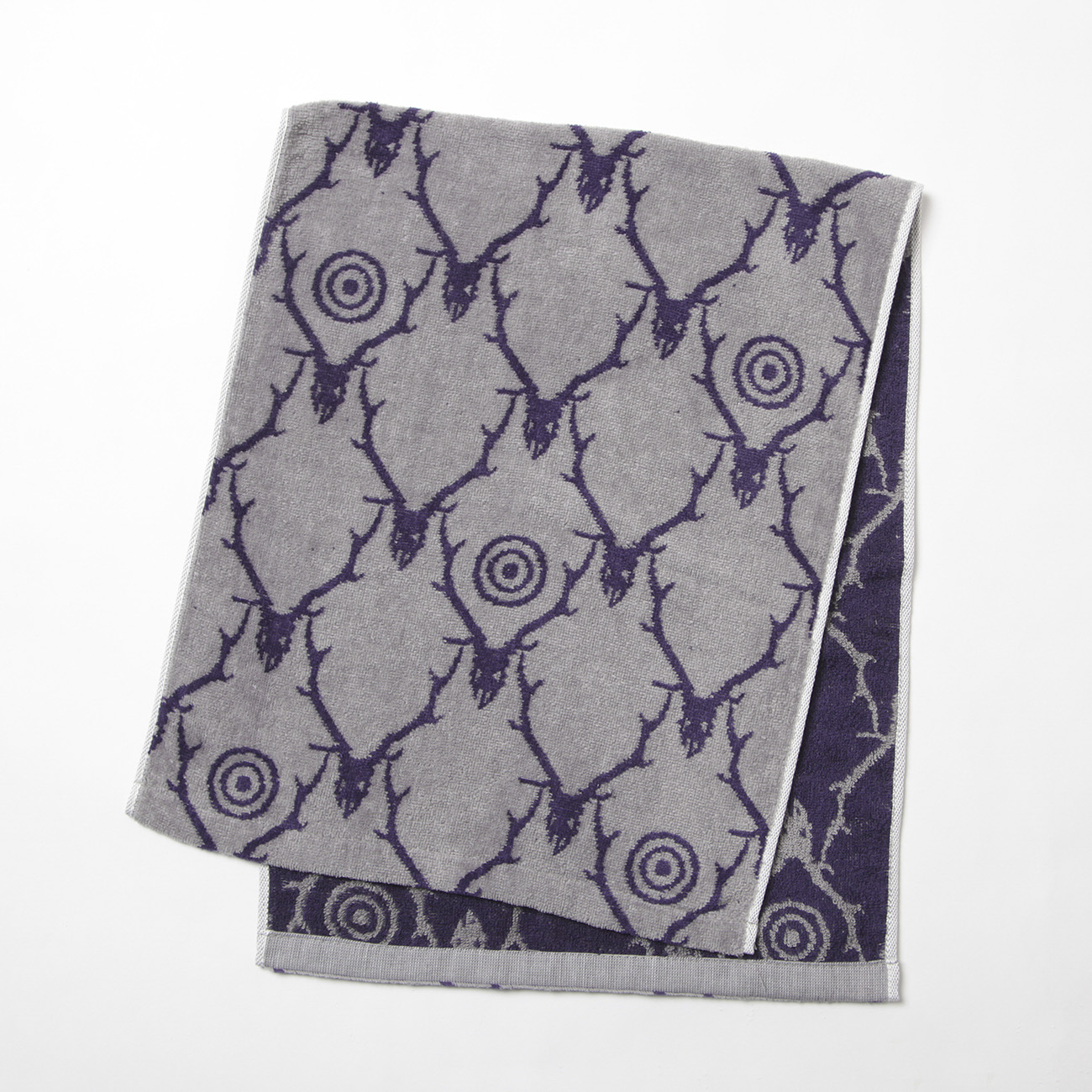 South2 West8 / サウスツーウエストエイト | Face Towel - Cotton Pile Jq. / Skull&Target -  Grey / Purple | 通販 - 正規取扱店 | COLLECT STORE / コレクトストア