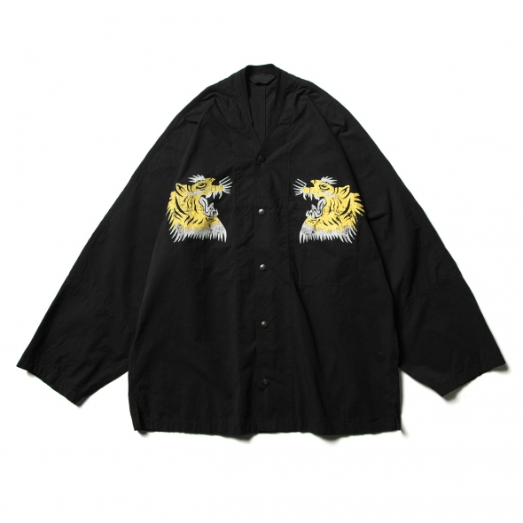 SH-4 SUKAJAN TIGER SHIRT - Black