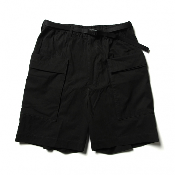 ESSAY ACID SHORT PANTS オーバーサイズハーフパンツ　３ ESSAY / エッセイ | P-1 ACID SHORT PANTS - Black | 通販 - 正規取扱