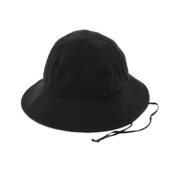 COMOLI / コモリ | シルクネップ ハット - Black | 通販 - 正規