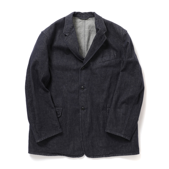 【もへじ】comoli デニムジャケットサイズ2 ネイビー COMOLI デニムジャケット, Navy – Navyblue