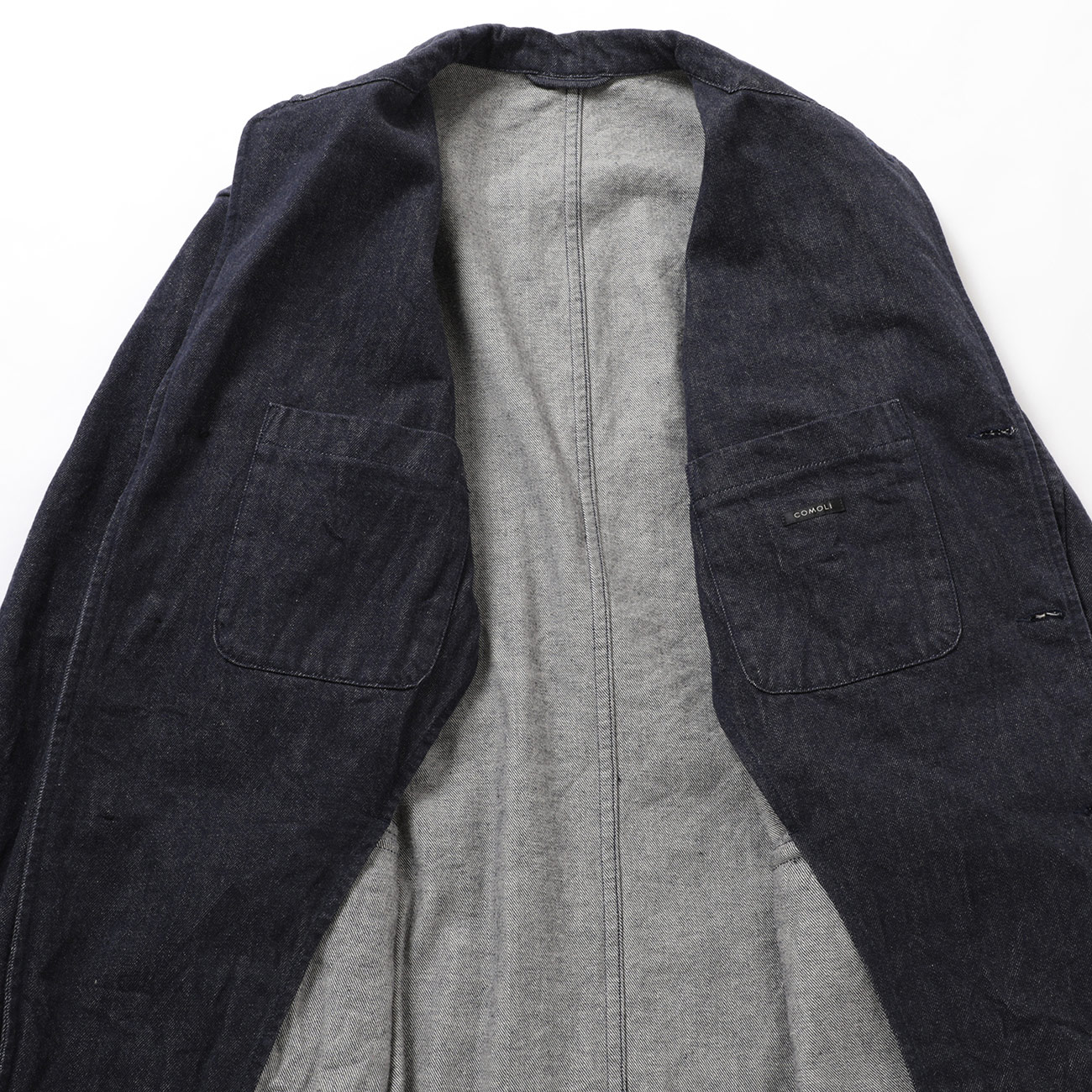 COMOLI / コモリ | ネイビーデニム ジャケット - Navy | 通販 COMOLI / コモリ | ネイビーデニム ジャケット - Navy | 通販