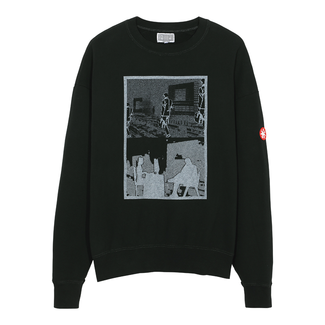 MD DialTone SOFT CREW NECK - Black