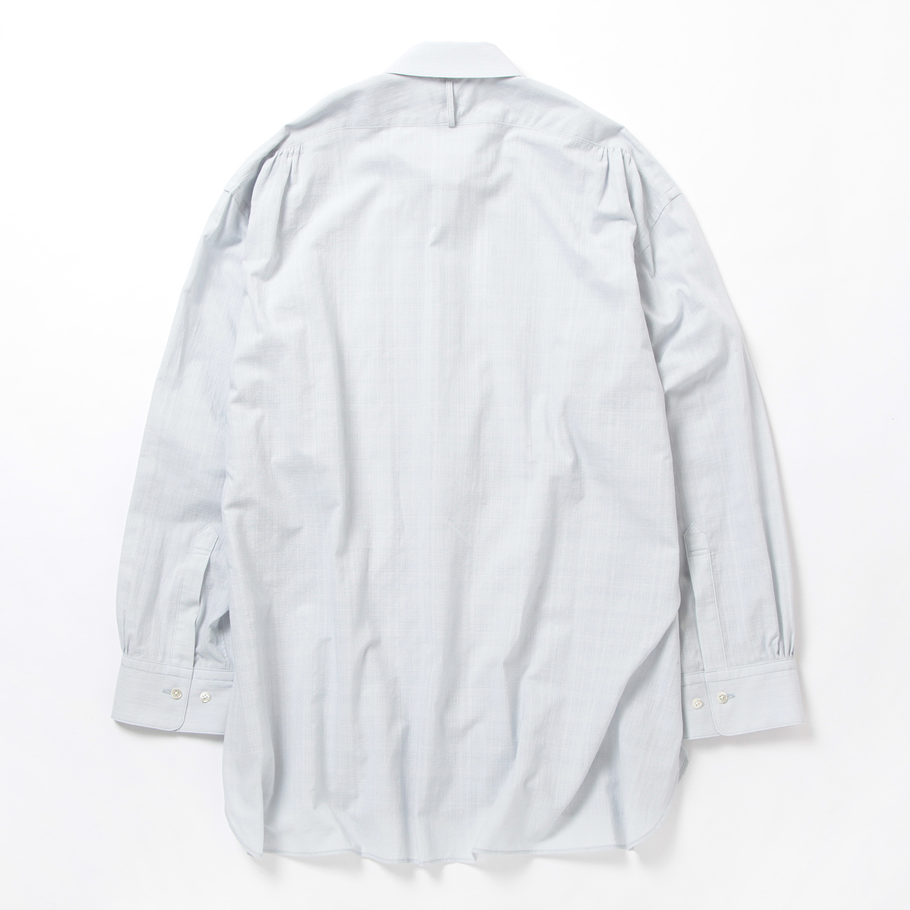 URU / ウル | COTTON CHECK - REGULAR COLLAR L/S SHIRTS - L