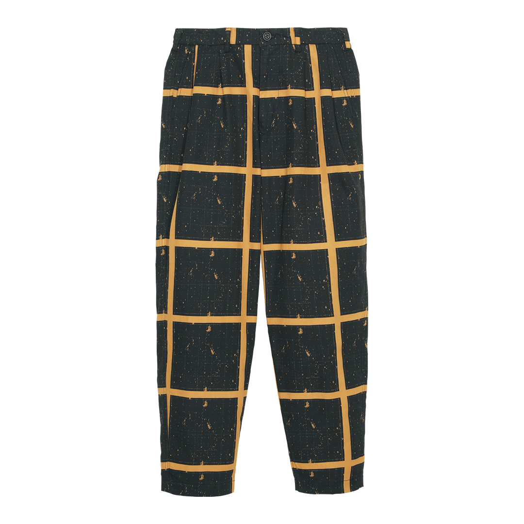 C.E / シーイー | OVERDYE GRID WIDE CHINOS - Black | 通販 C.E / シーイー | OVERDYE GRID WIDE CHINOS - Black | 通販