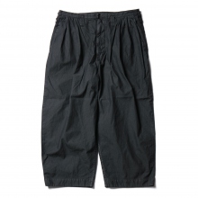 Porter Classic / ポータークラシック | POPLIN JAZZ PANTS - Black