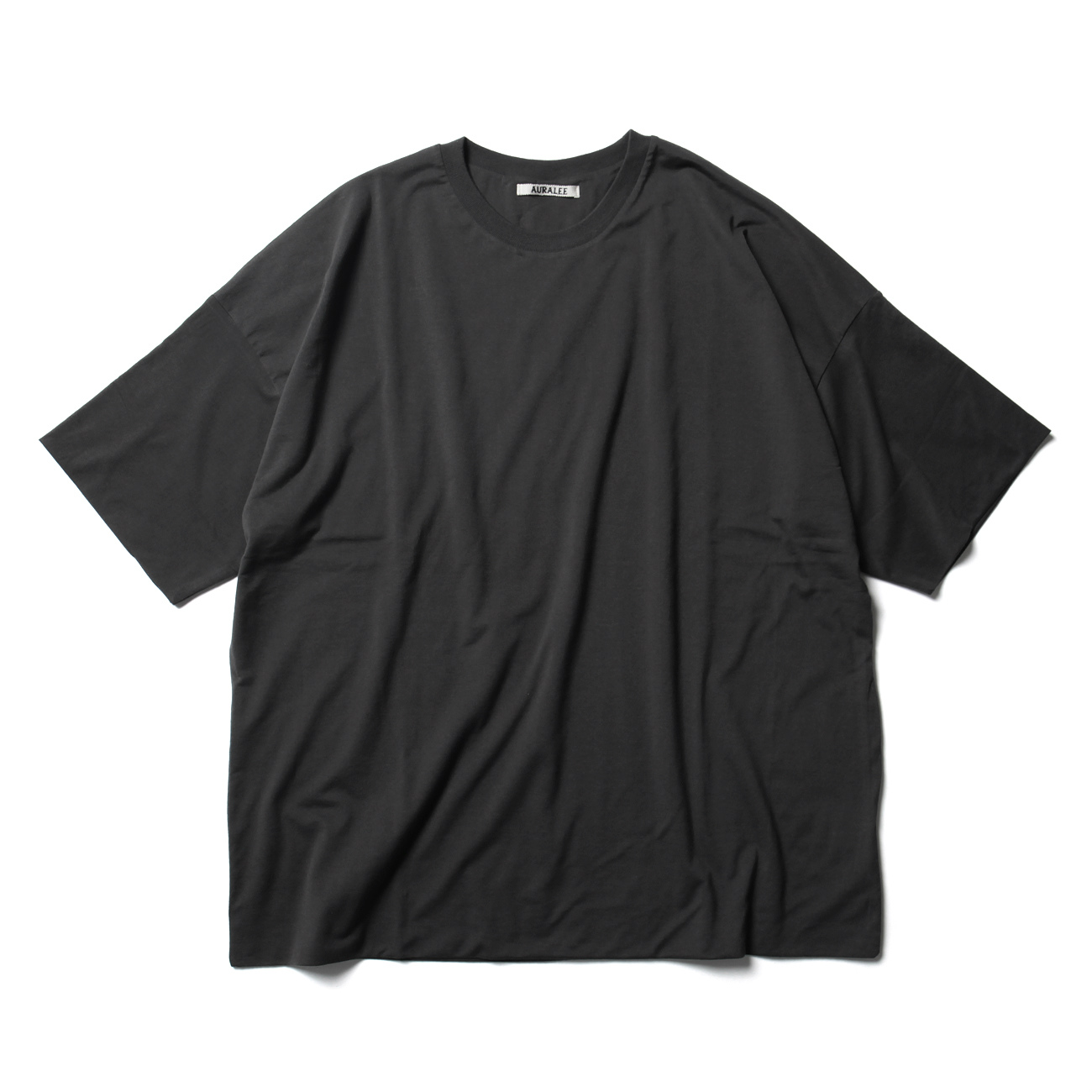 AURALEE / オーラリー | HIGH GAUGE DOUBLE CLOTH TEE (メンズ) - Ink