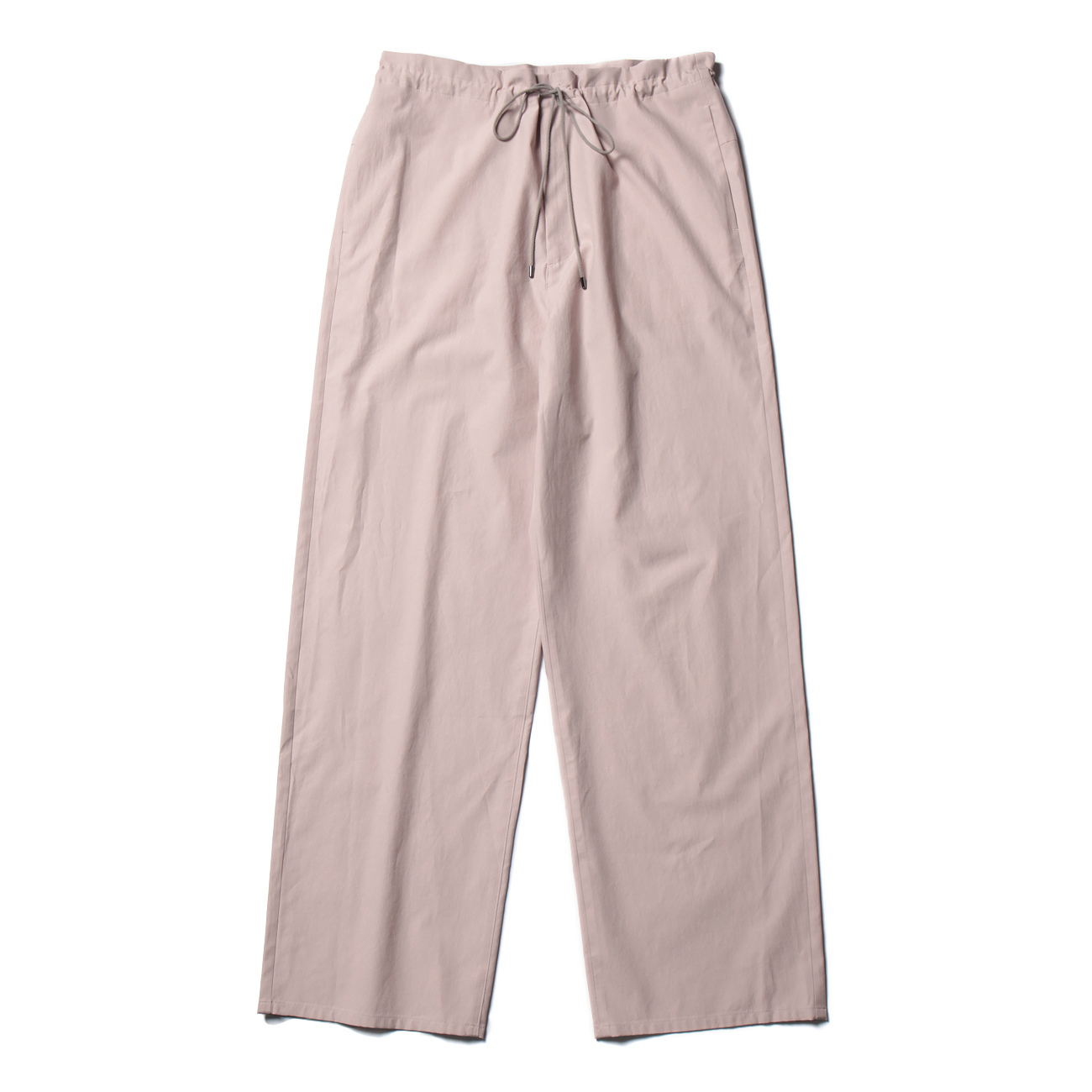 WASHED FINX TWILL EASY WIDE PANTS (メンズ) - Light Pink